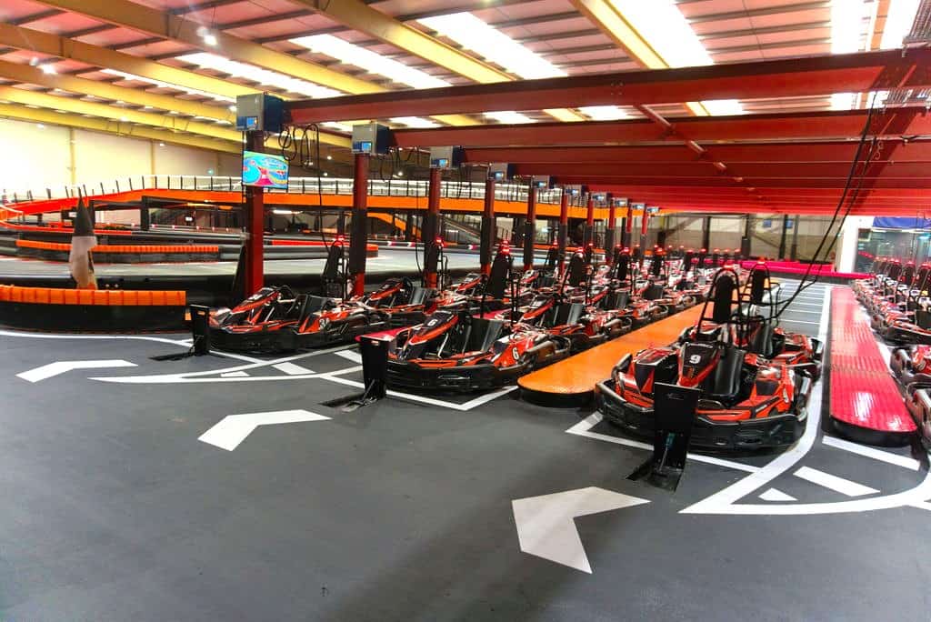 Xtreme Karting Edinburgh pits