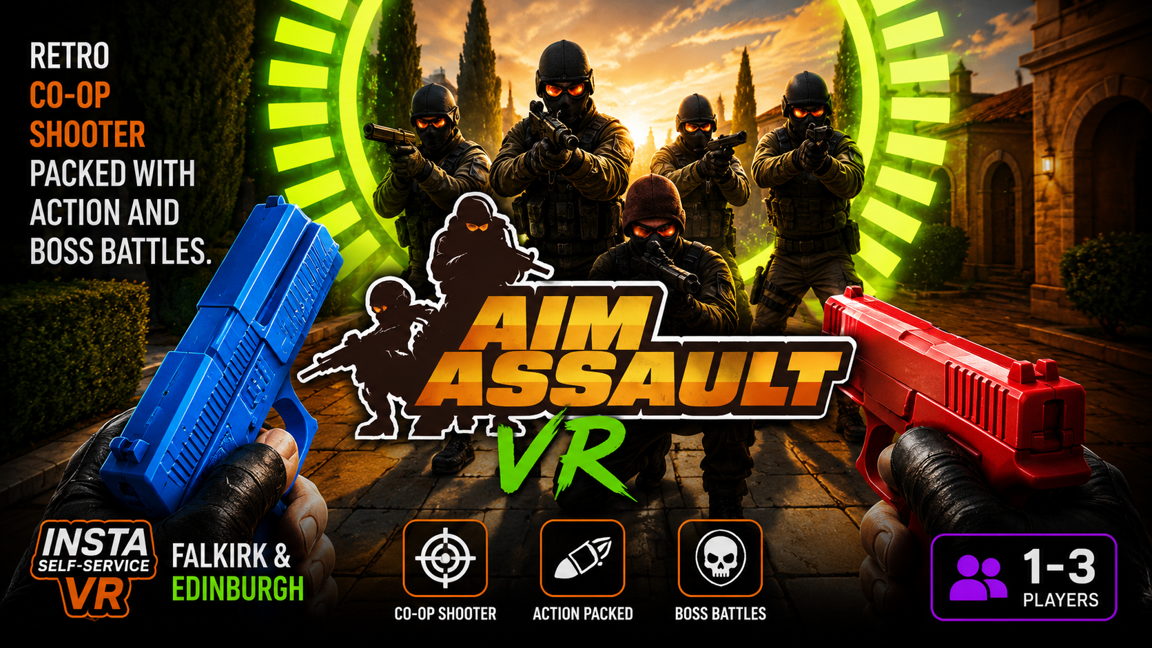 AIM Assault VR game